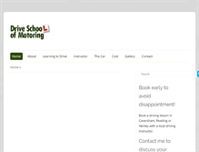 Tablet Screenshot of drivereading.co.uk